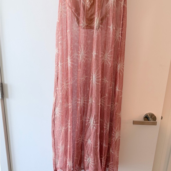 Cosita Linda Sunset Mesh Long Dress – Canyon Sunset (Style: CL23264) - Size M - Picture 7 of 11